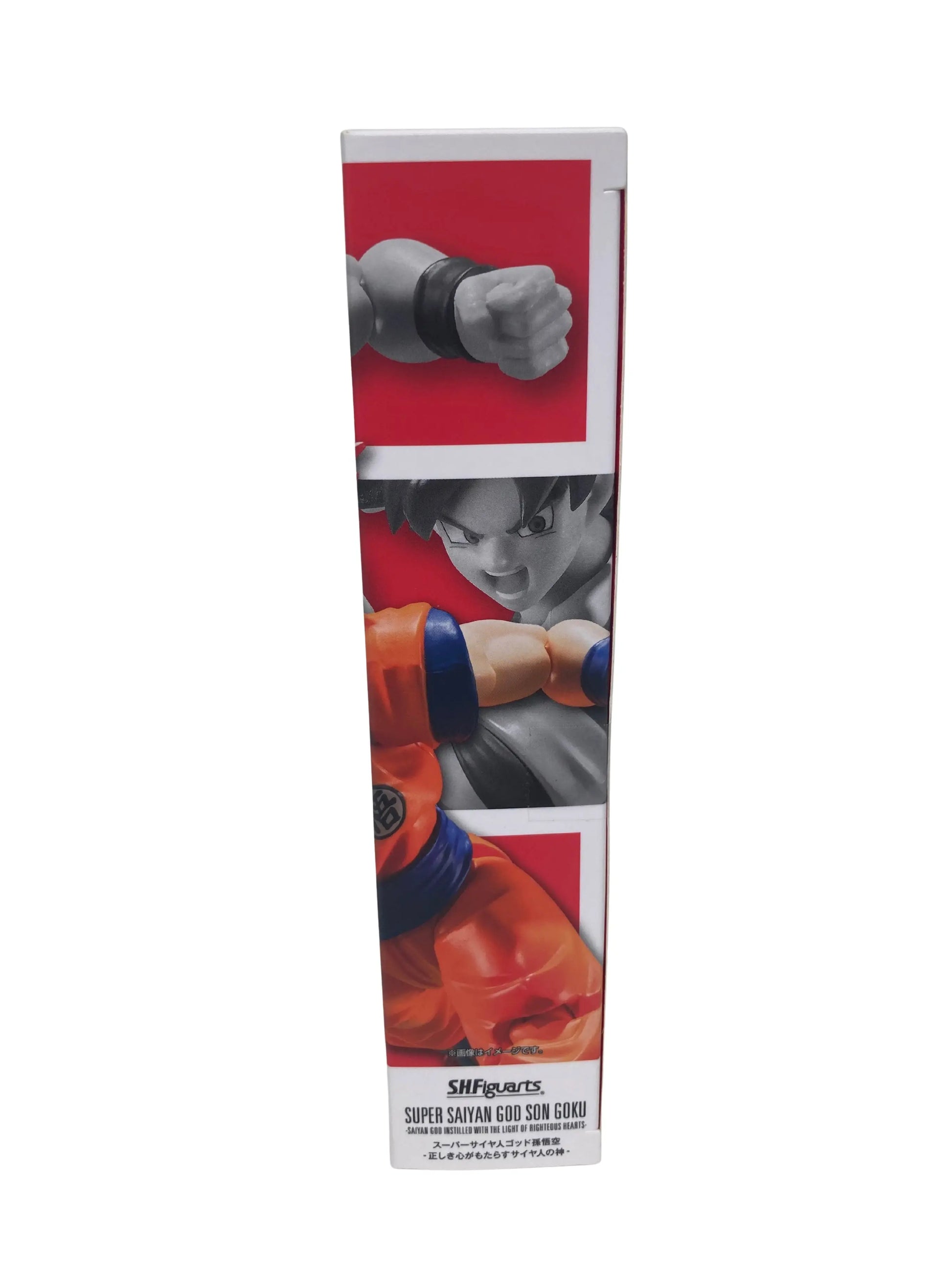 Dragon Ball Z Red Super Sayian God Goku Bandai Action Figure Rare SDPWORLD